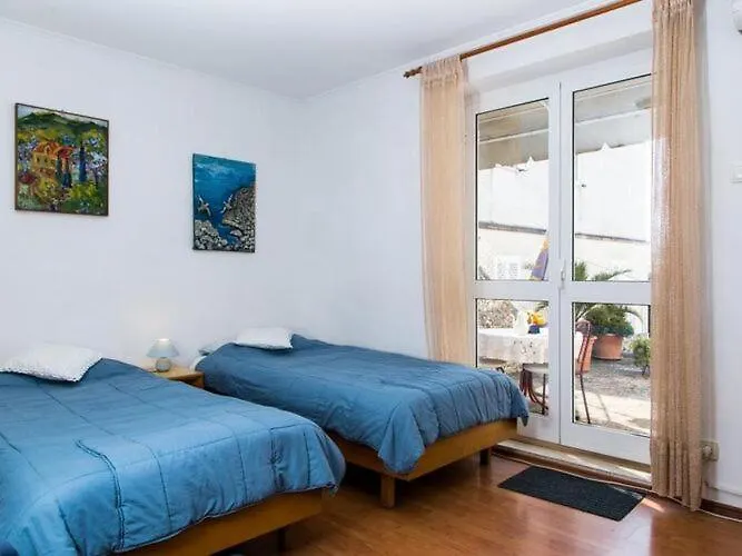 아파트 Plavi Zal - One Bedroom With Two Terraces 두브로브니크